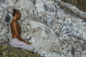 Yoga glacier chamonix meditation stage cours