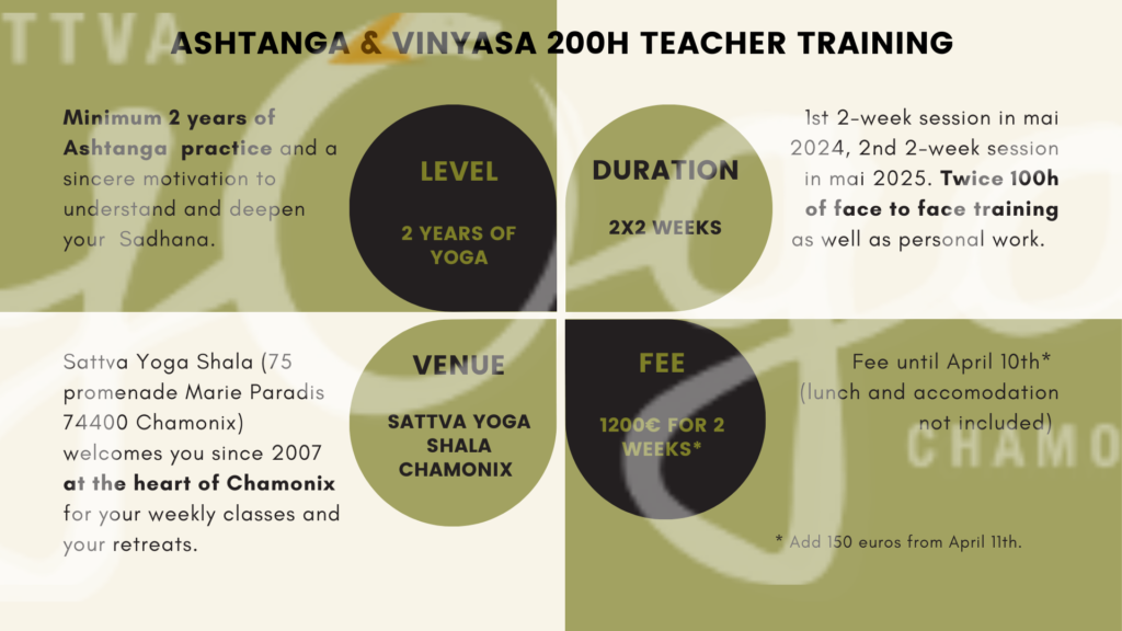 Ashtanga Vinyasa Yoga TT 2024